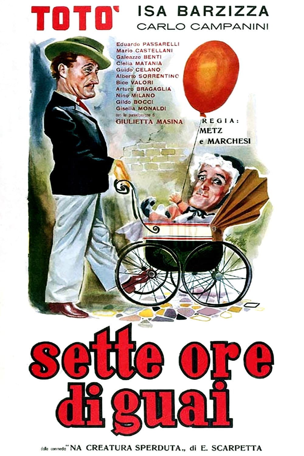 Poster di Sette ore di guai