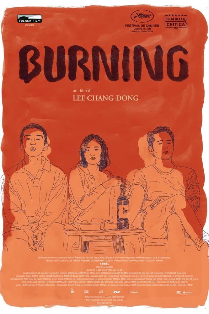 Poster di Burning - L'amore brucia