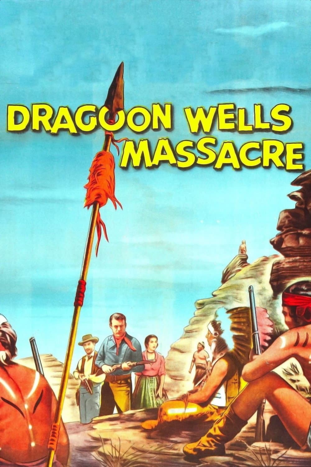 Poster di Massacro ai grandi pozzi