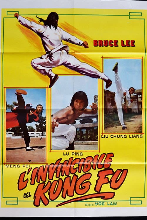 Poster di Bruce Lee l'invincibile del kung fu
