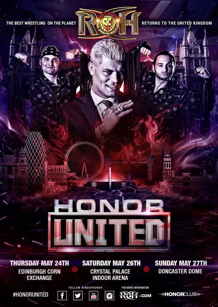 Poster di ROH: Honor United - London
