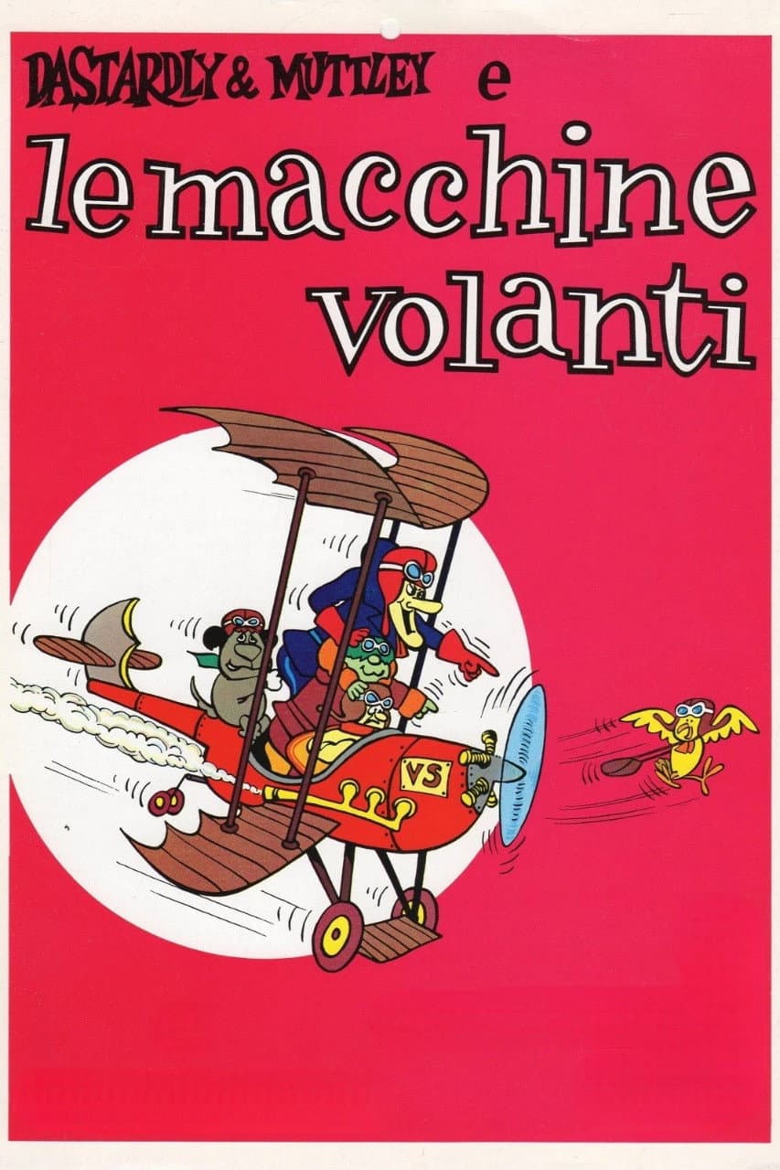 Poster di Dastardly e Muttley e le macchine volanti