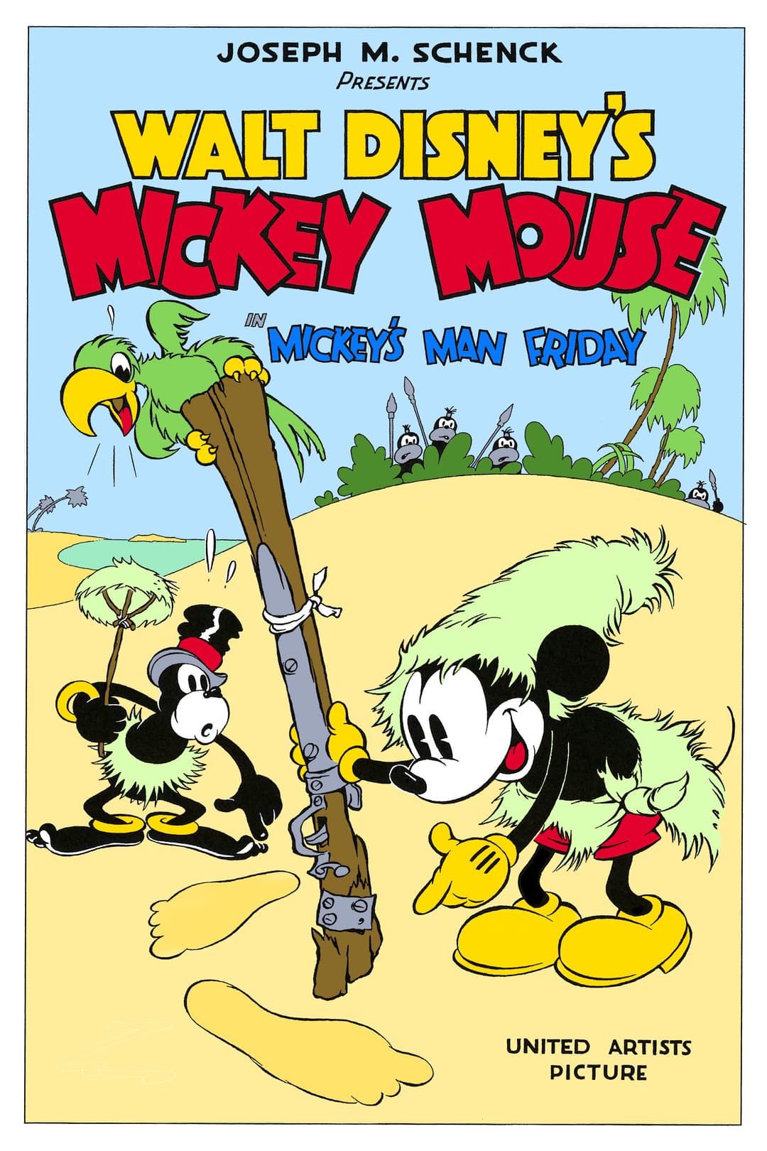 Poster di Topolino Robinson