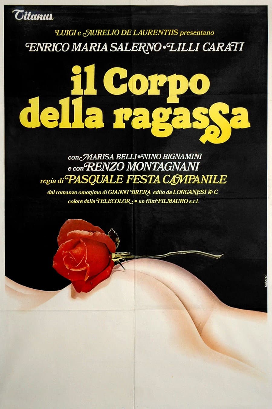 Poster di Il corpo della ragassa