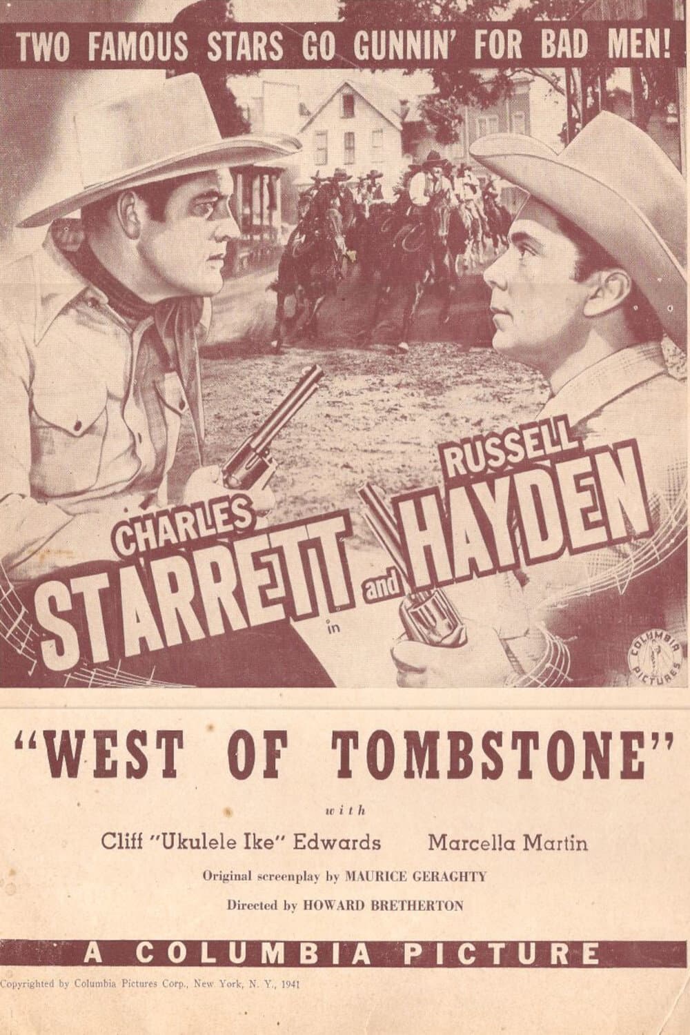 Poster di West of Tombstone