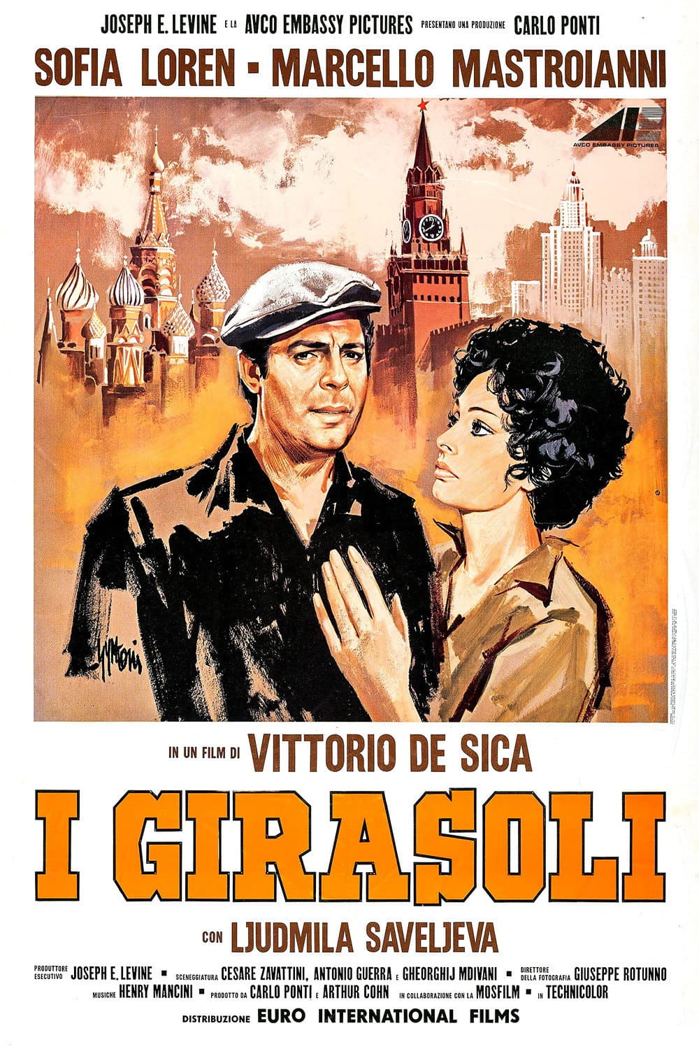 Poster di I girasoli