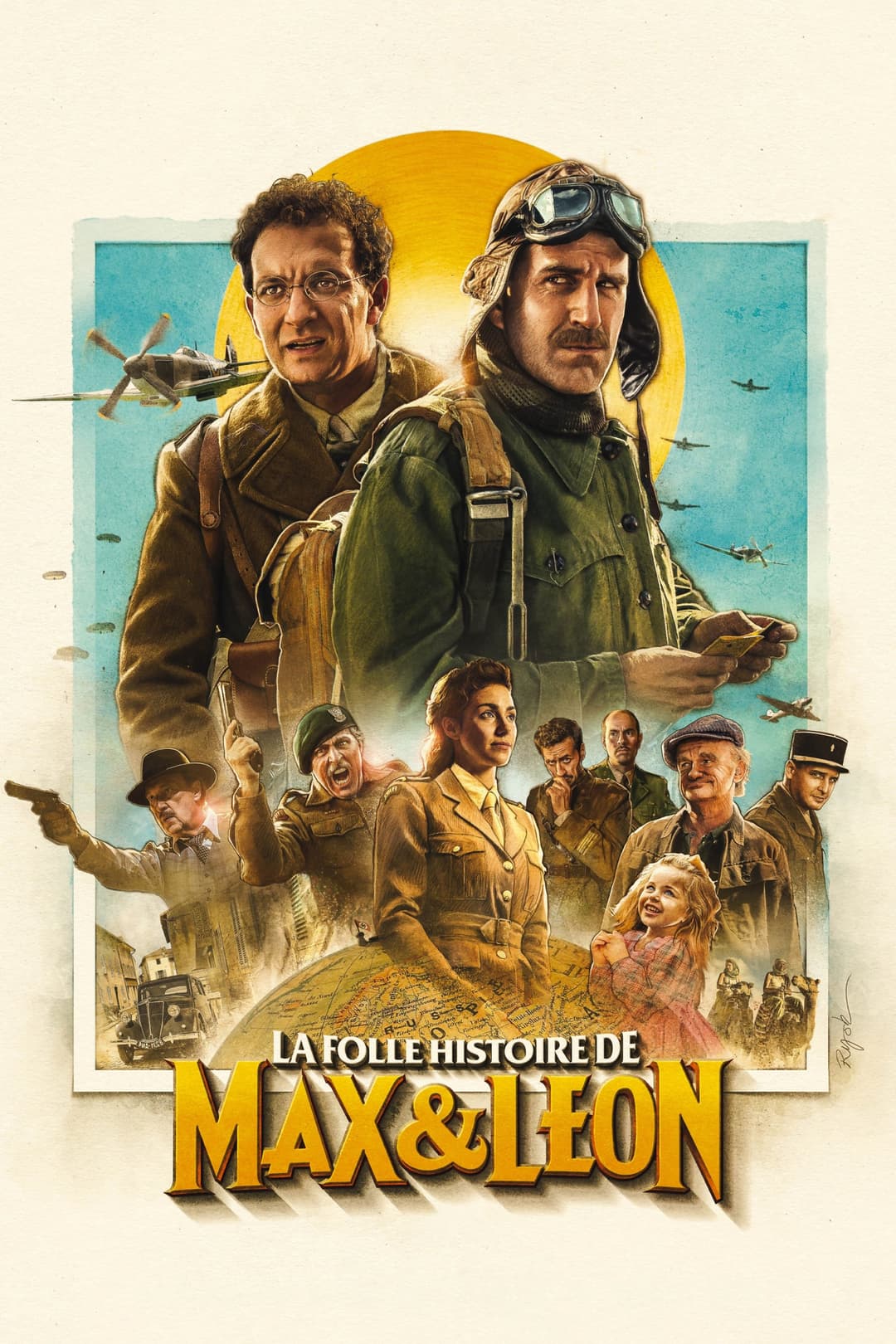 Poster di La Folle Histoire de Max et Léon