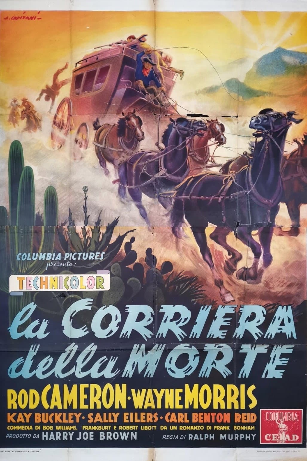Poster di La corriera della morte