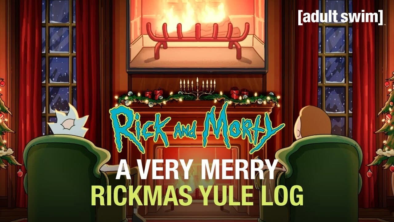 A Very Merry Rickmas Yule Log - immagine