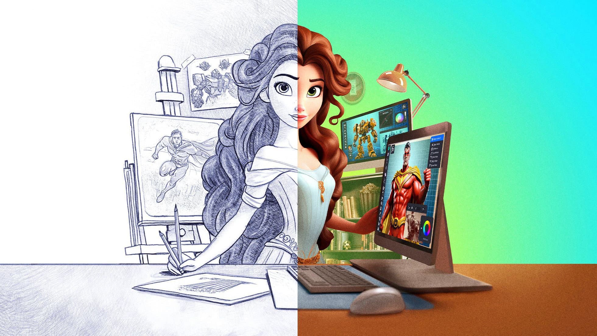 Pencils vs Pixels - immagine