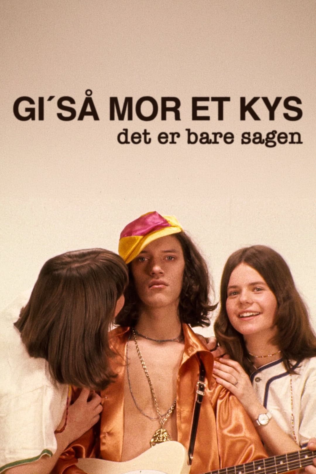 Poster di Gi' så mor et kys - det er bare sagen