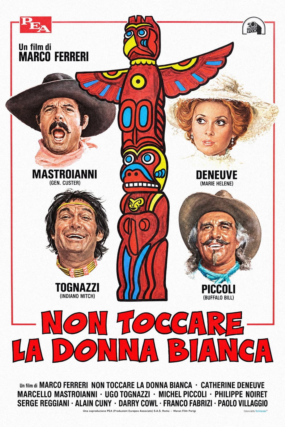 Poster di Non toccare la donna bianca