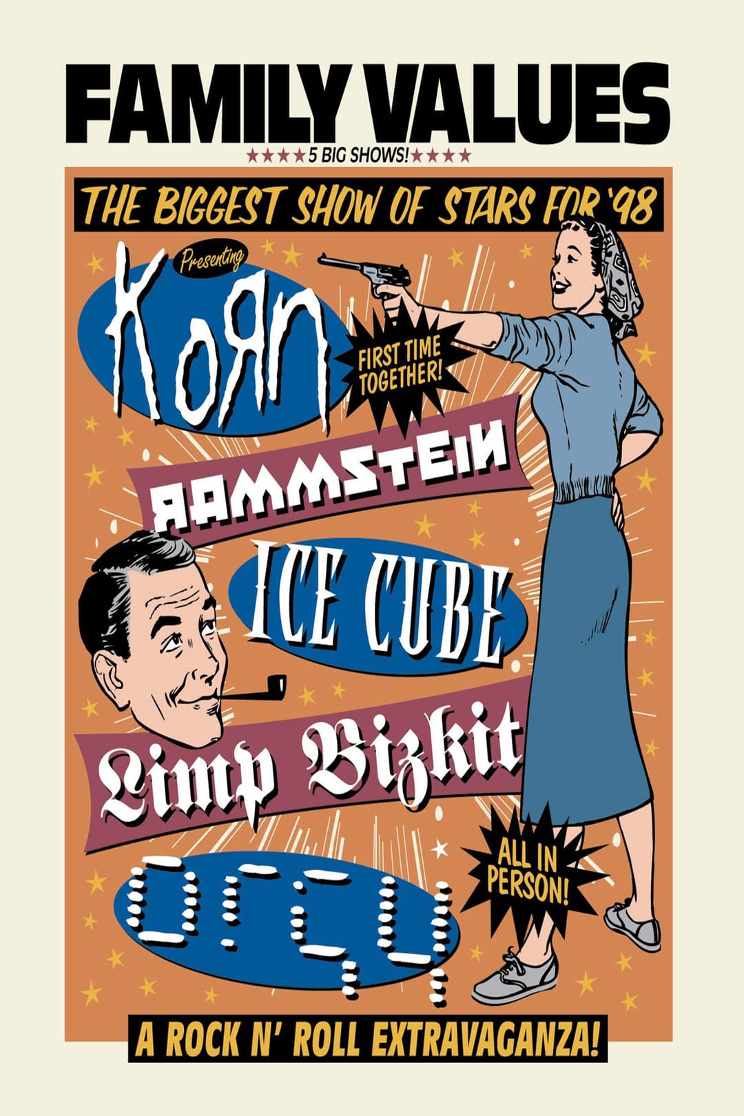 Poster di Family Values Tour '98