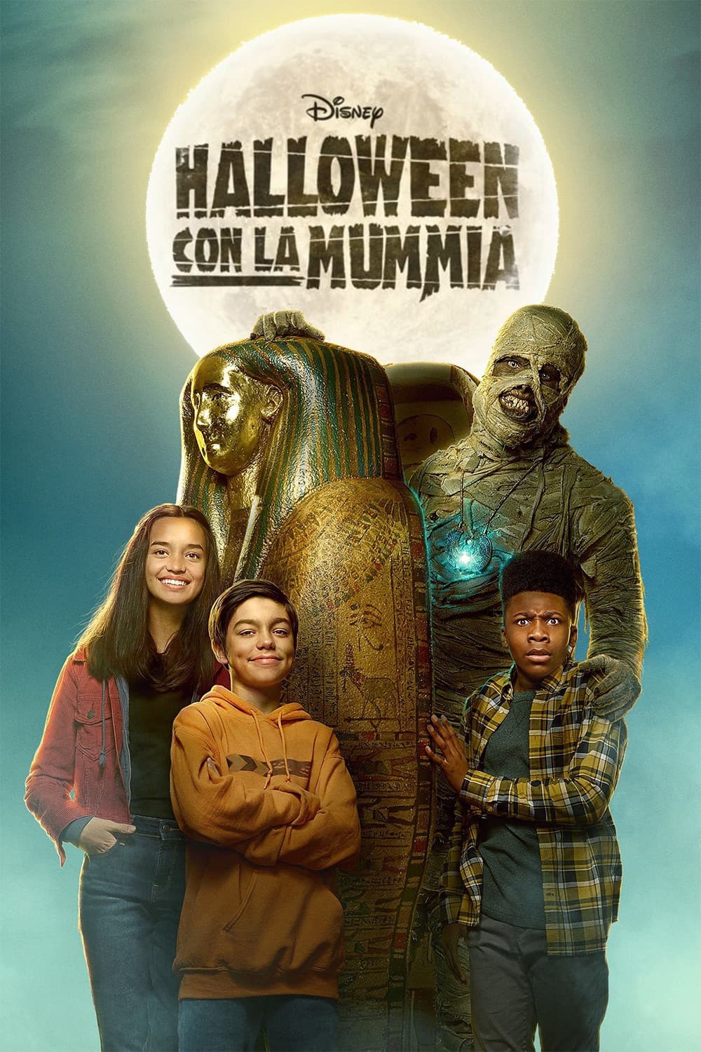Poster di Halloween con la Mummia