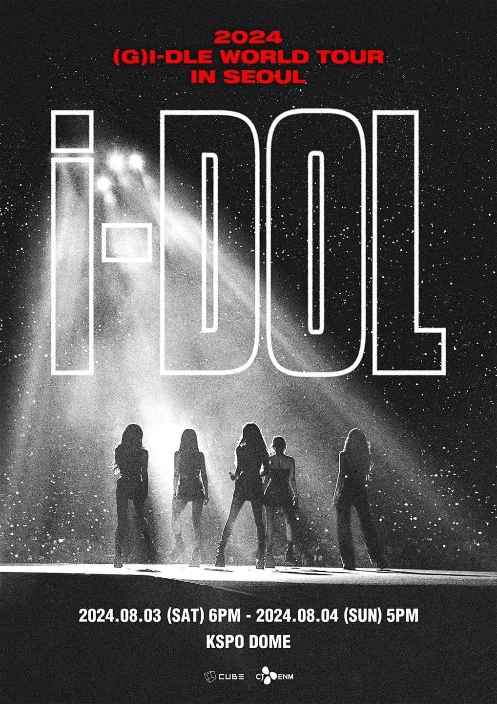 Poster di 2024 (G)I-DLE WORLD TOUR [iDOL] IN SEOUL