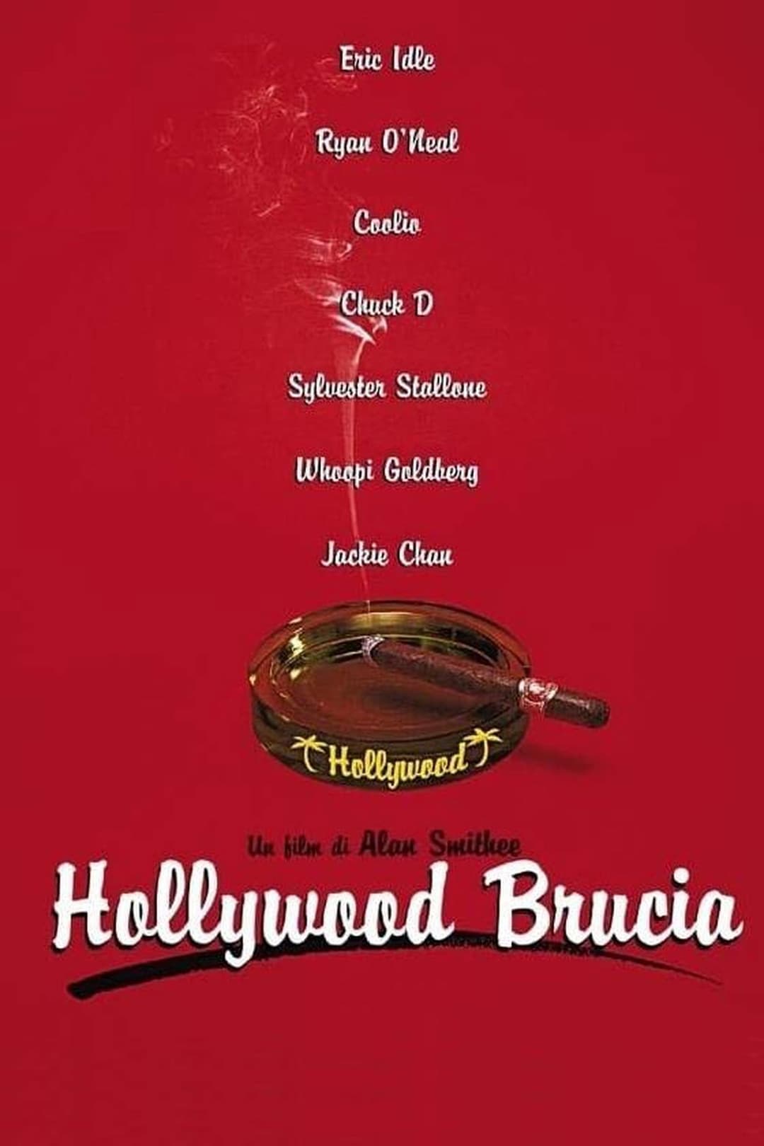 Poster di Hollywood brucia