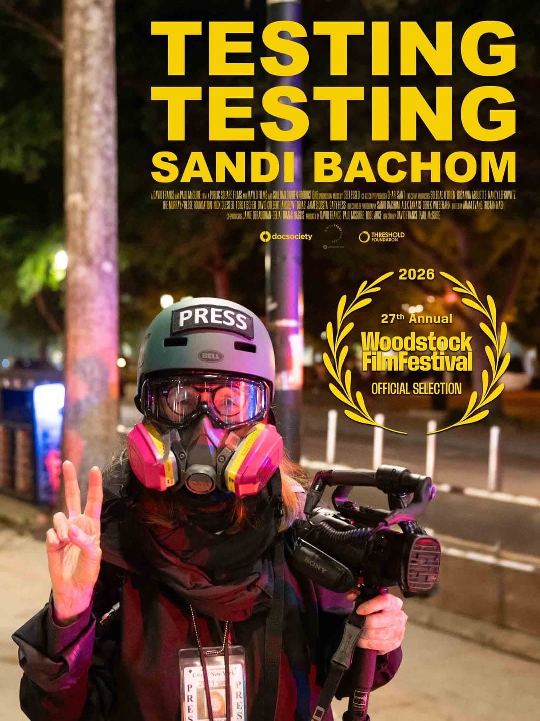 Poster di Testing Testing Sandi Bachom
