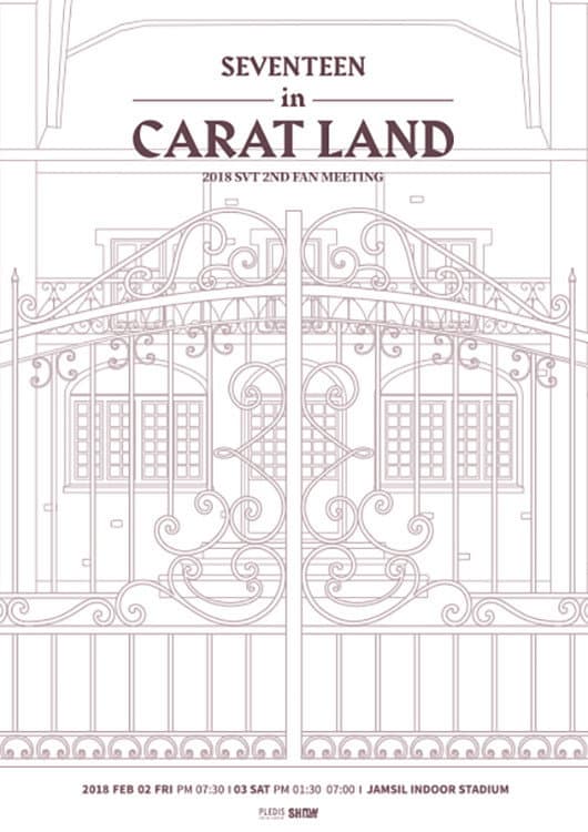 Poster di SEVENTEEN in CARAT LAND