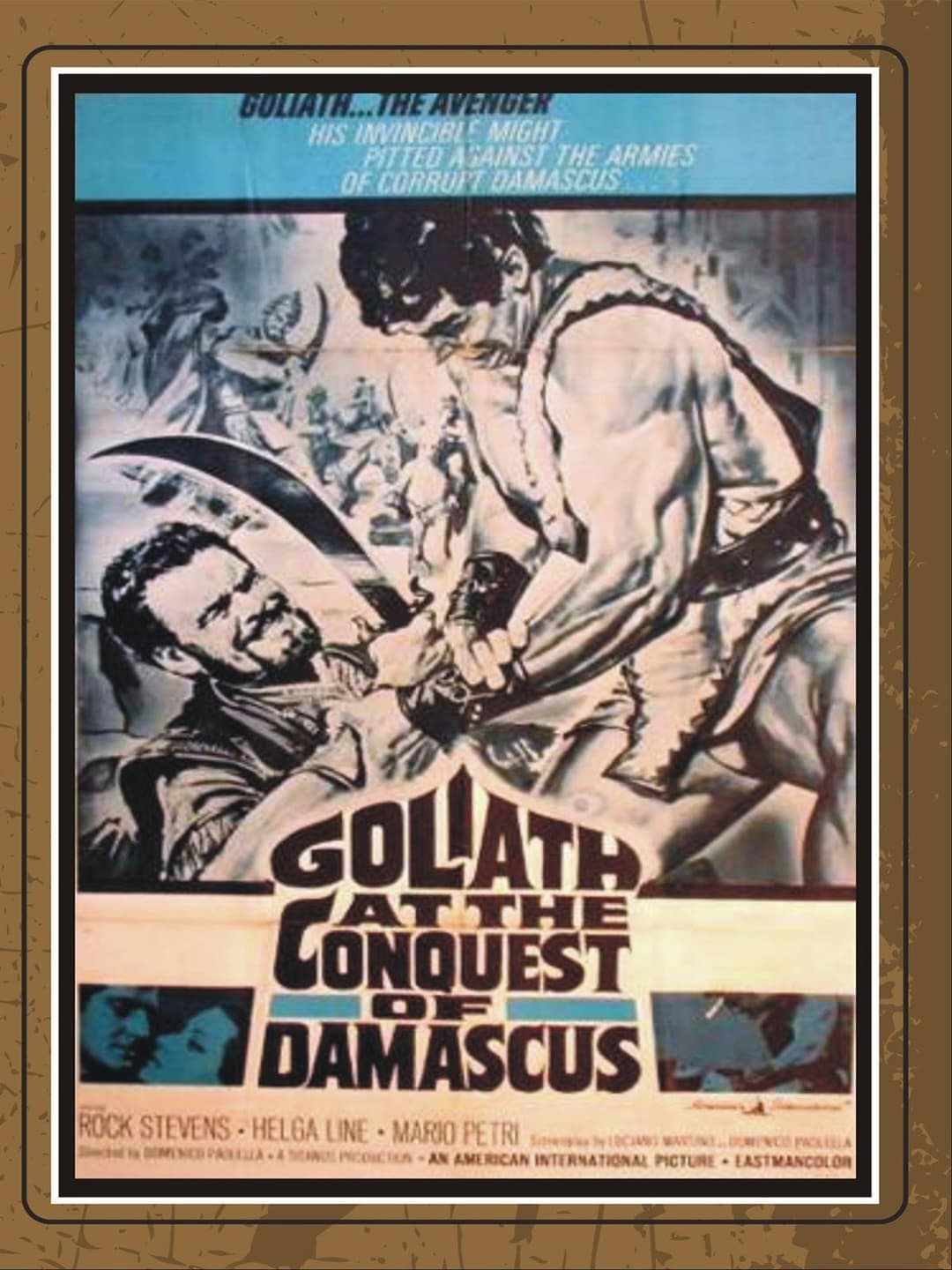 Poster di Golia alla conquista di Bagdad