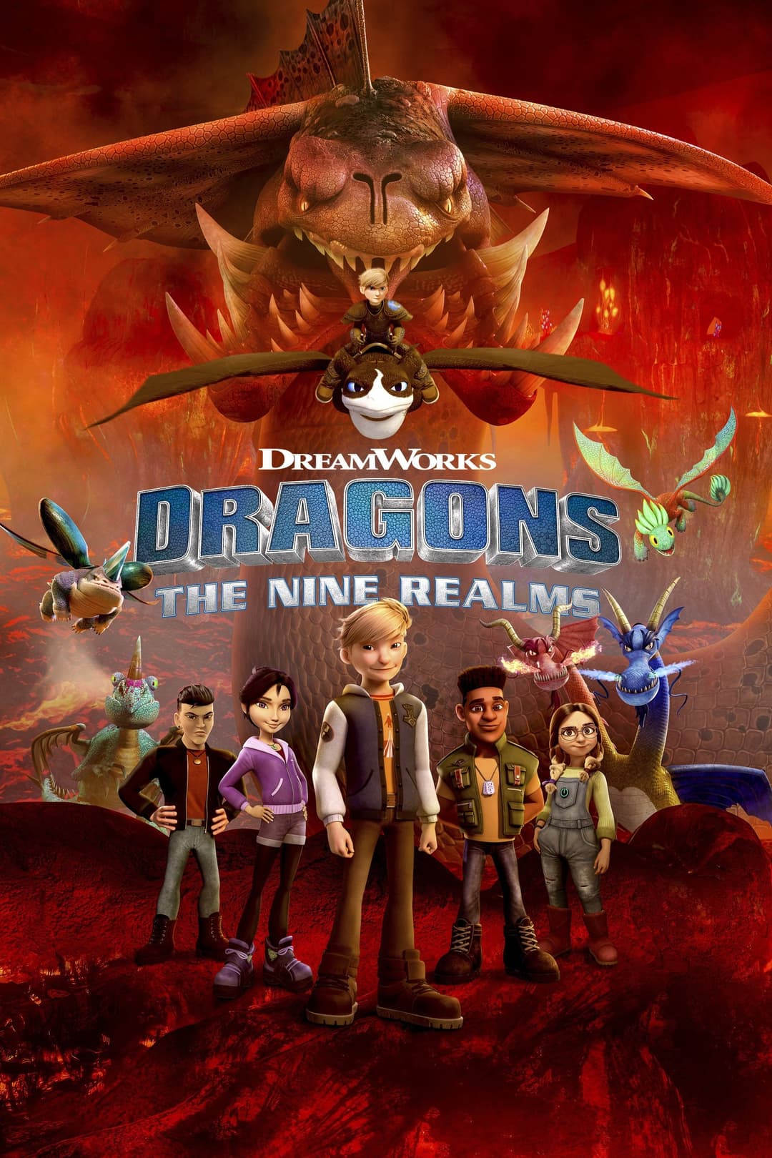 Poster di Dragons: The Nine Realms