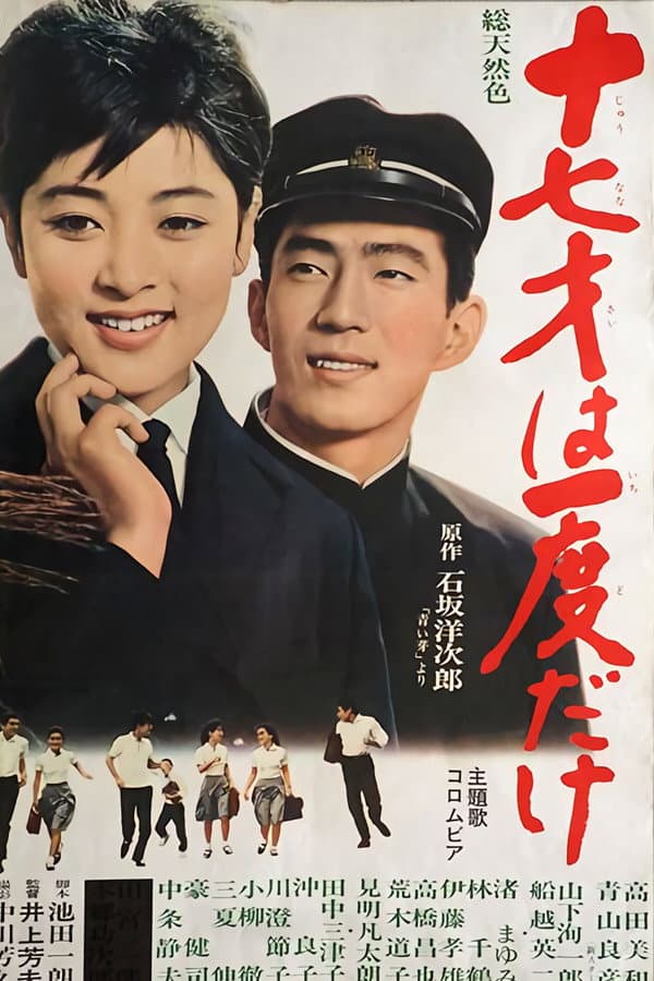 Poster di 十七才は一度だけ