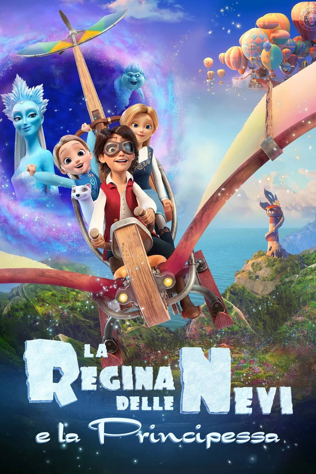 Poster di La regina delle nevi e la principessa
