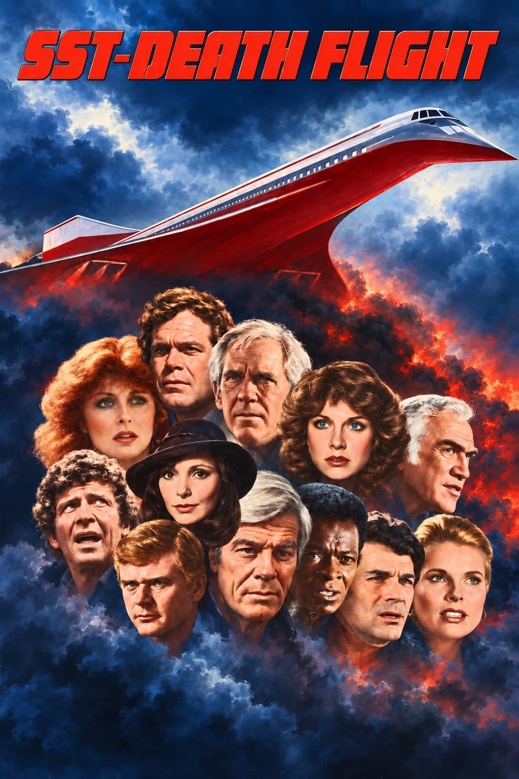 Poster di New York Parigi air sabotage '78