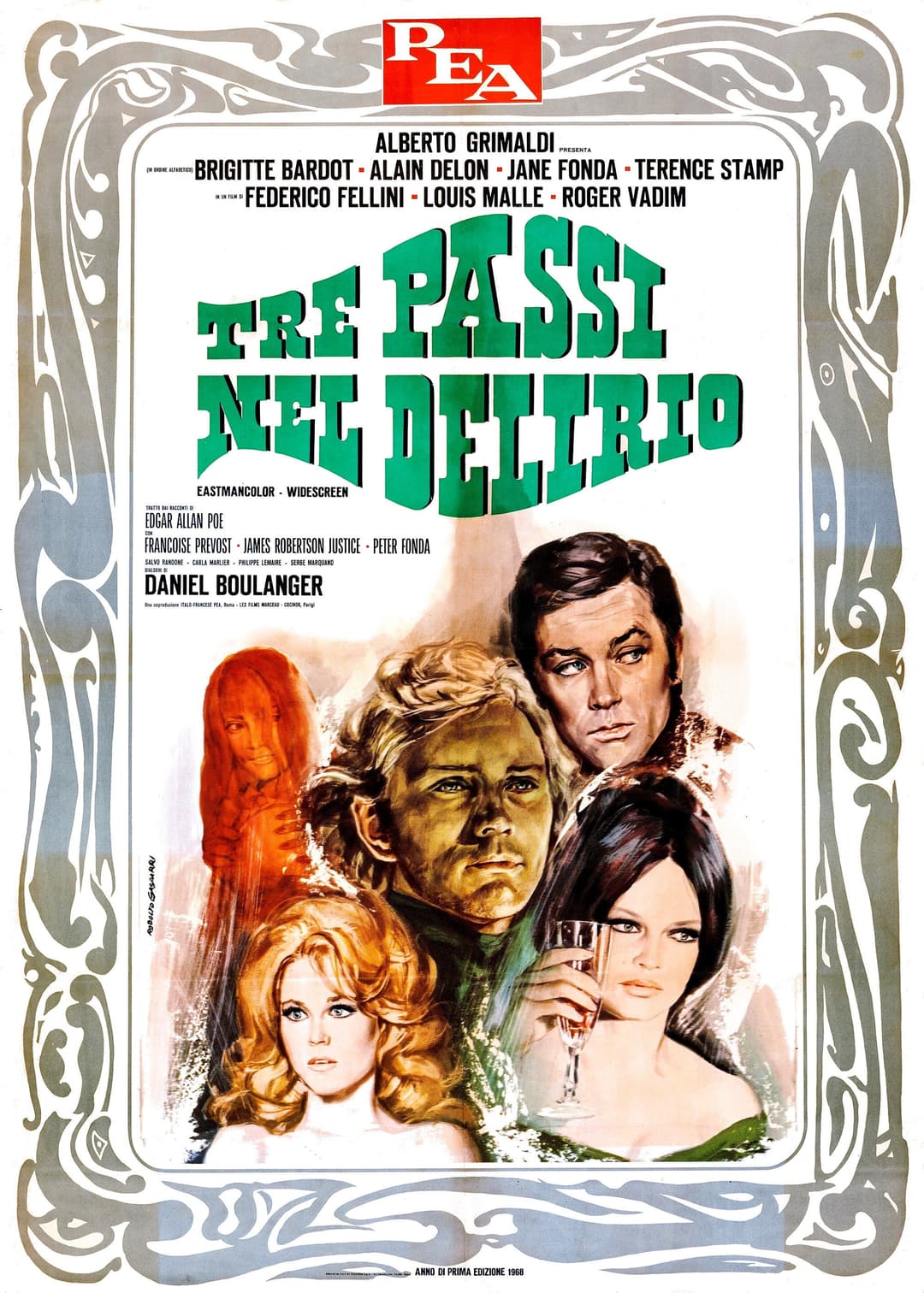 Poster di Tre passi nel delirio