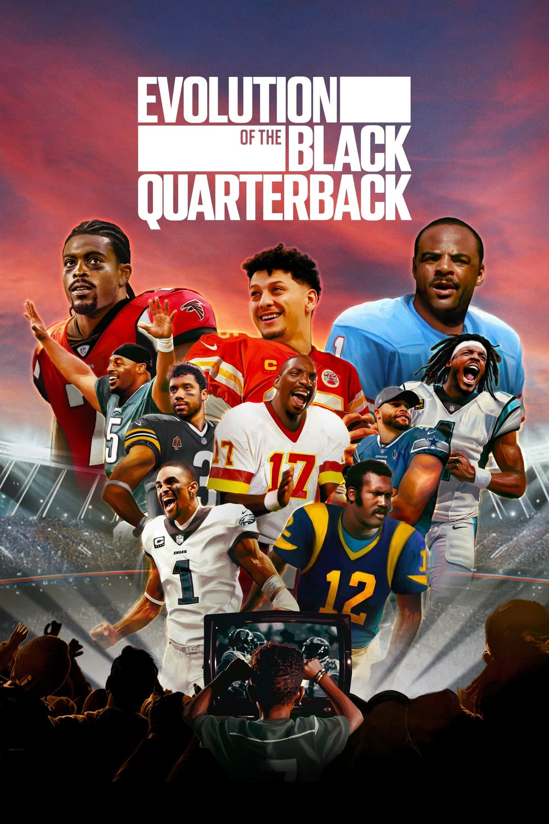 Poster di Evolution of the Black Quarterback