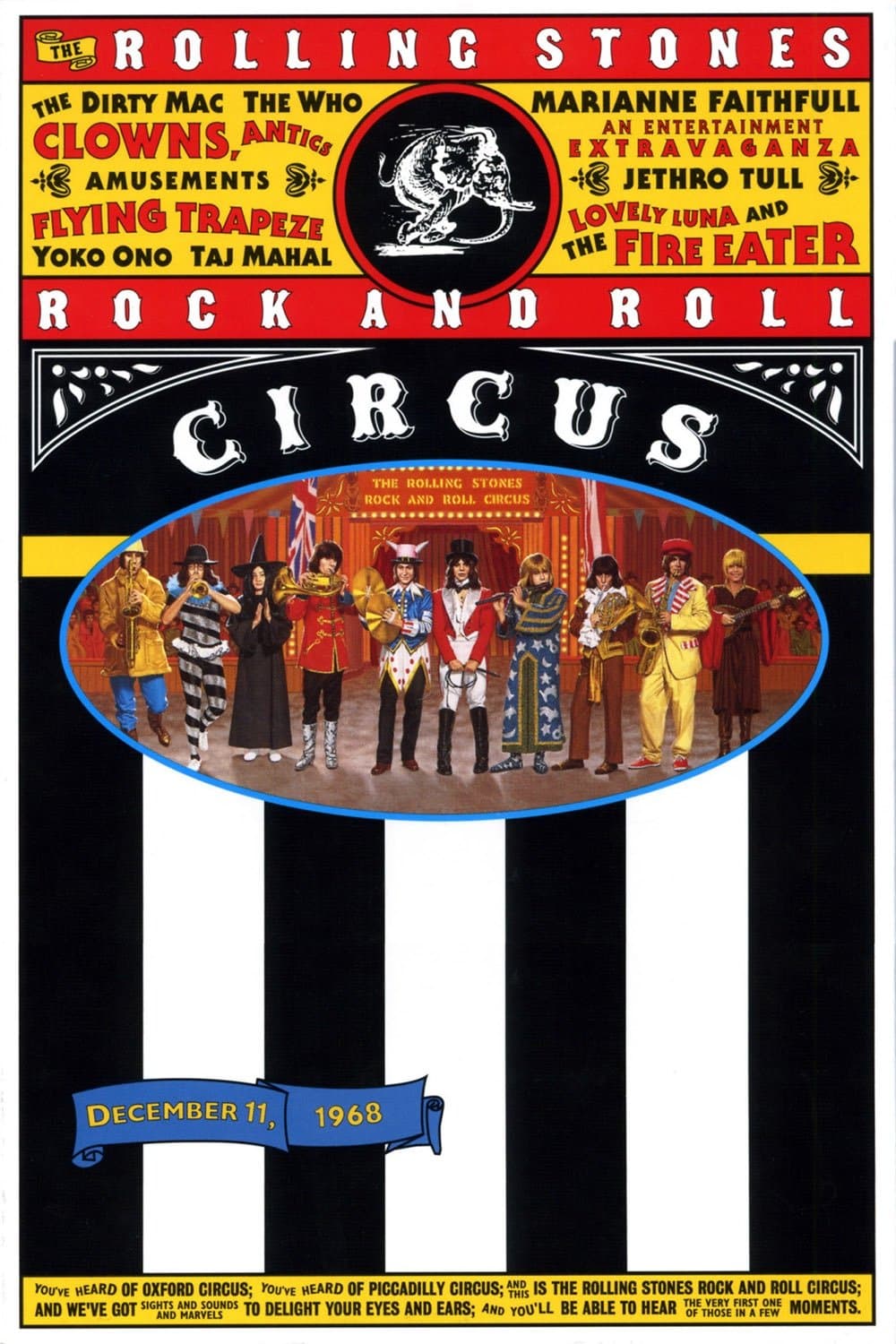 Poster di The Rolling Stones Rock and Roll Circus