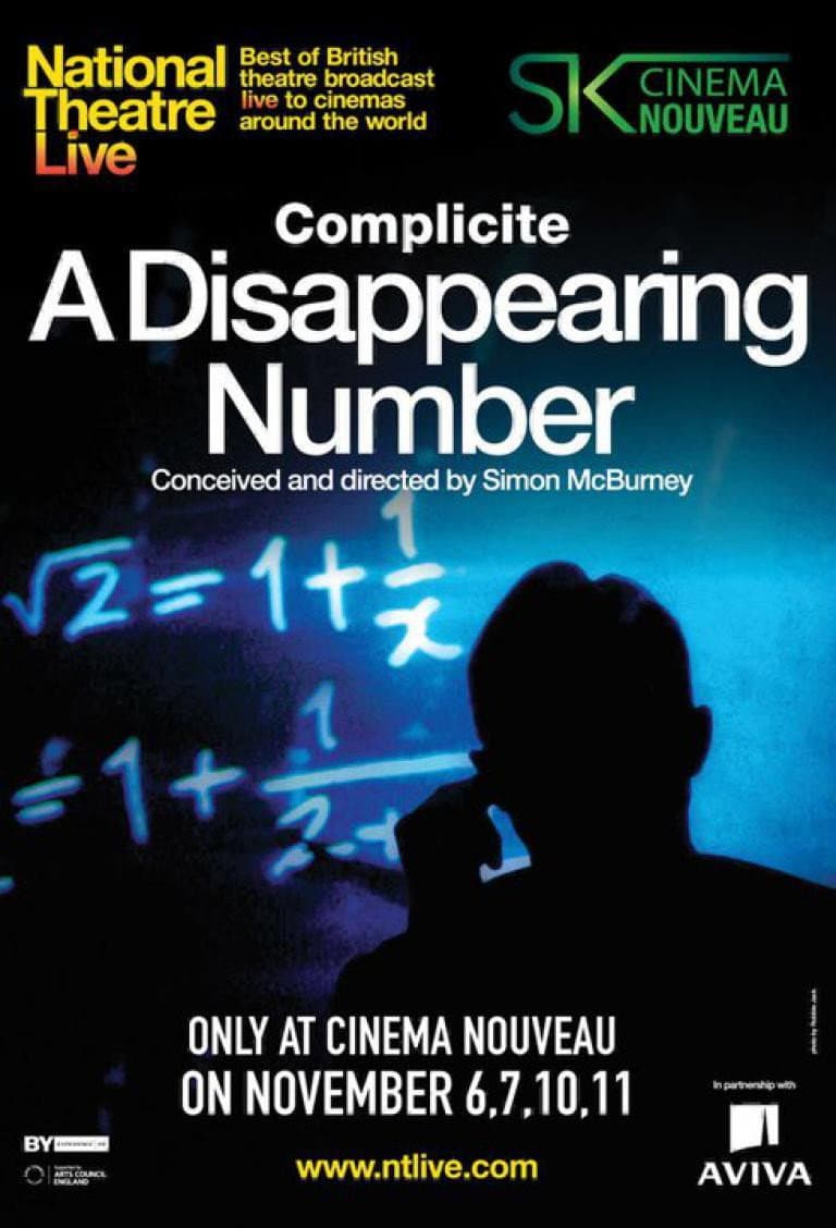 Poster di National Theatre Live: A Disappearing Number