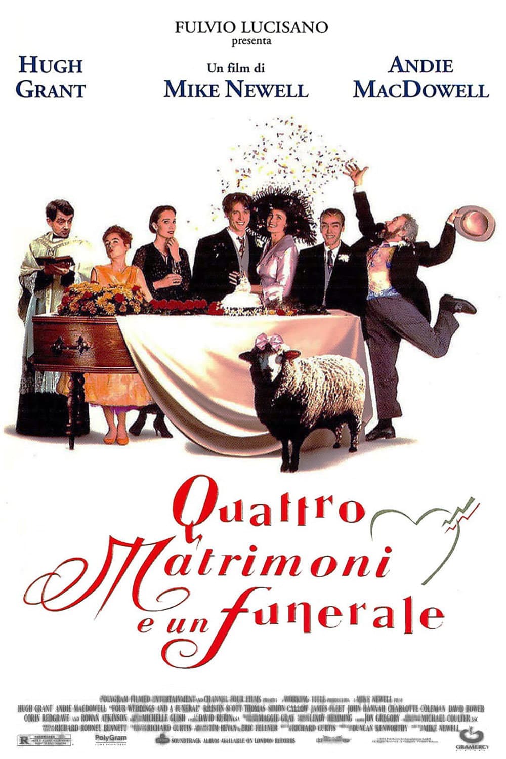 Poster di Quattro matrimoni e un funerale