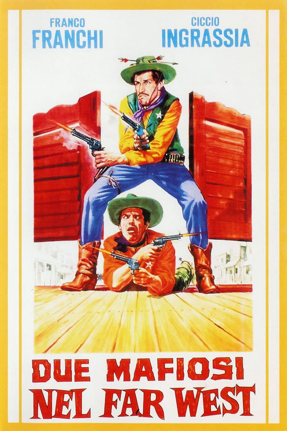 Poster di Due mafiosi nel Far West