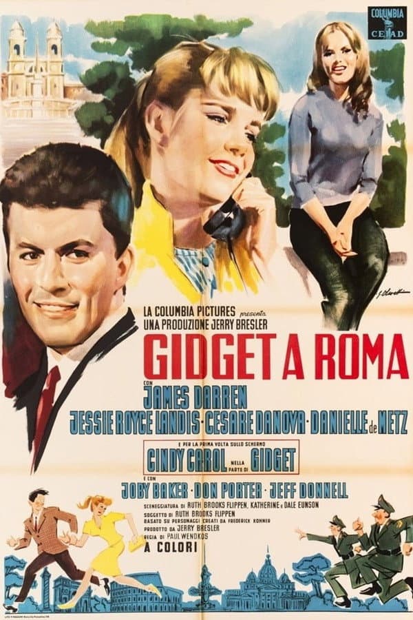 Poster di Gidget a Roma