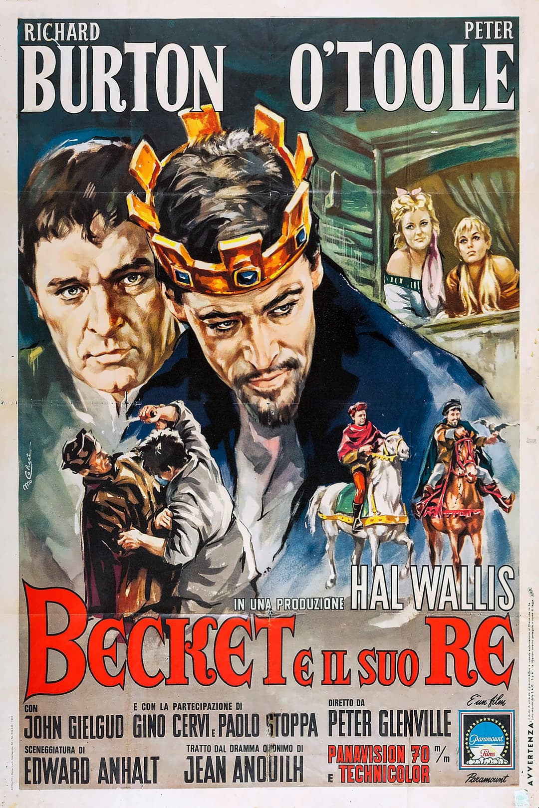Poster di Becket e il suo re
