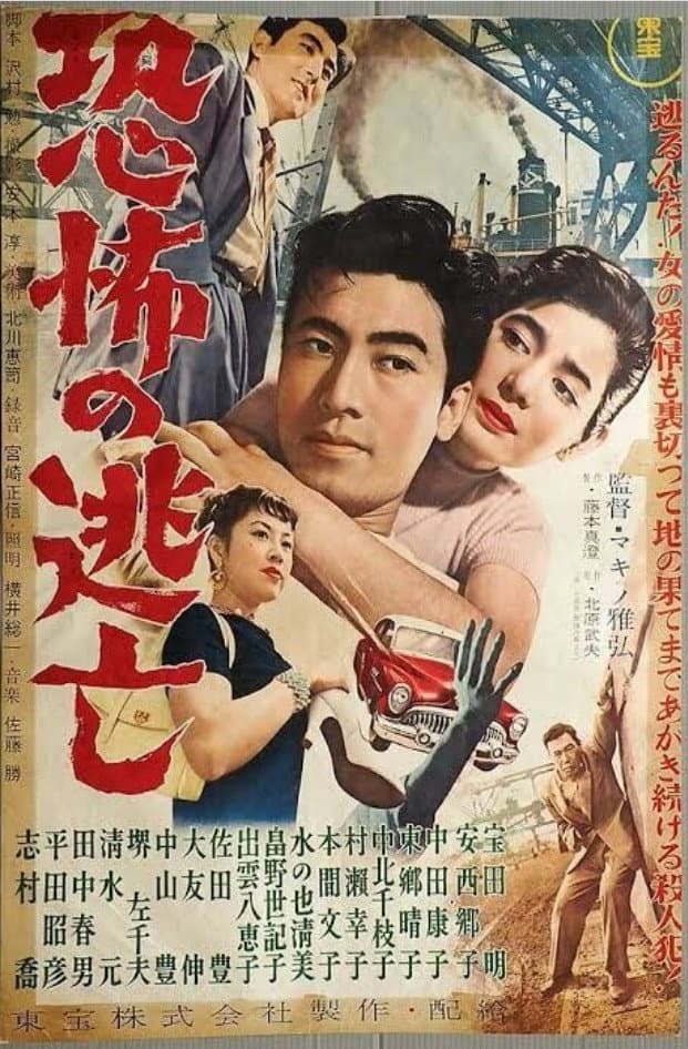 Poster di 恐怖の逃亡