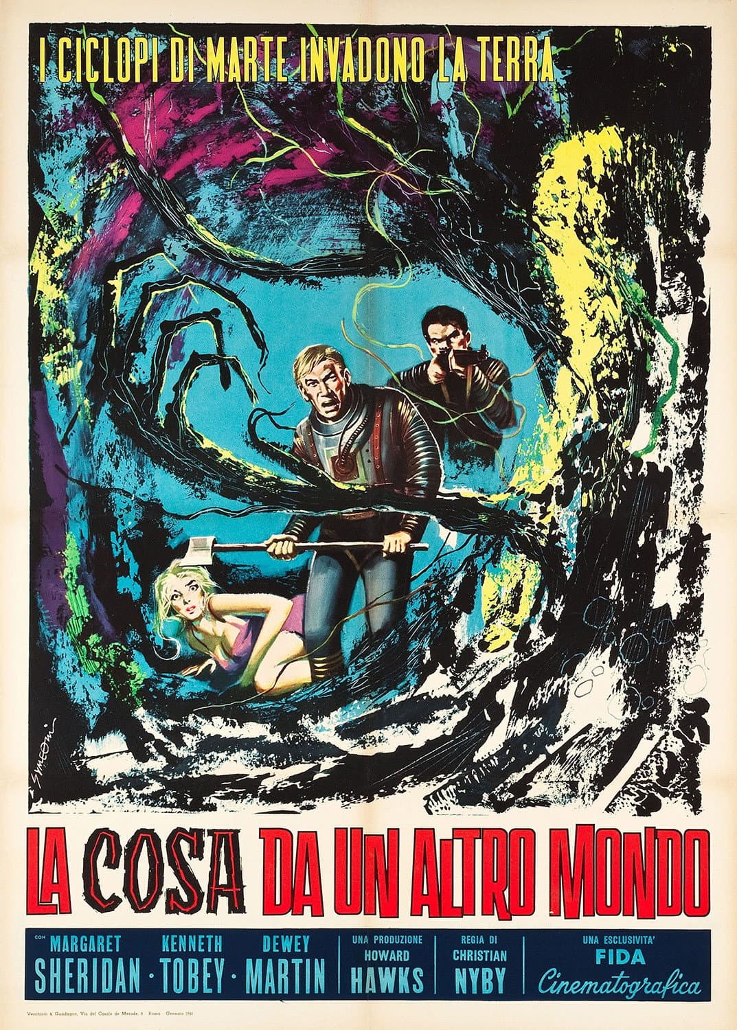 Poster di La cosa da un altro mondo