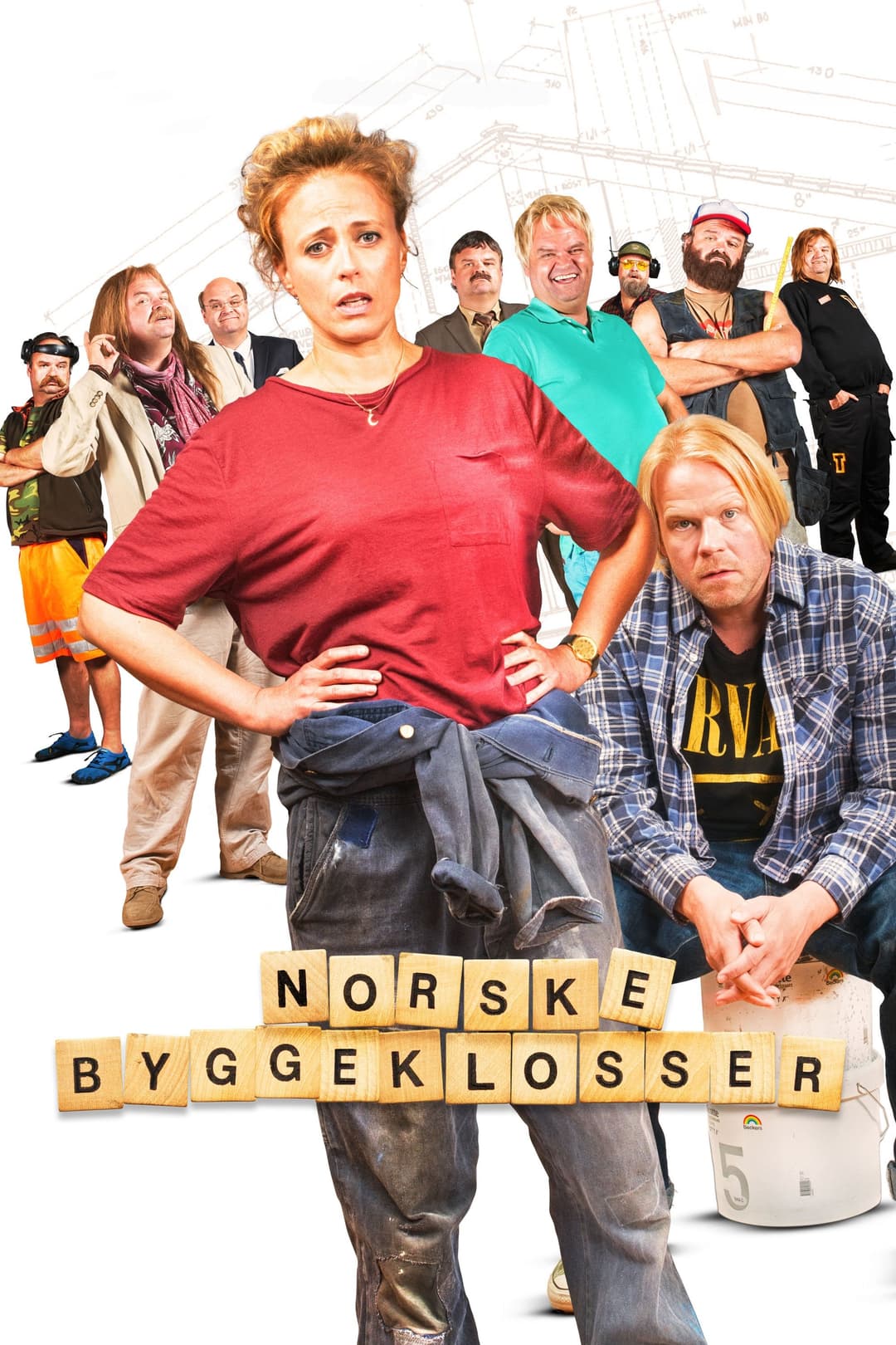 Poster di Norske byggeklosser