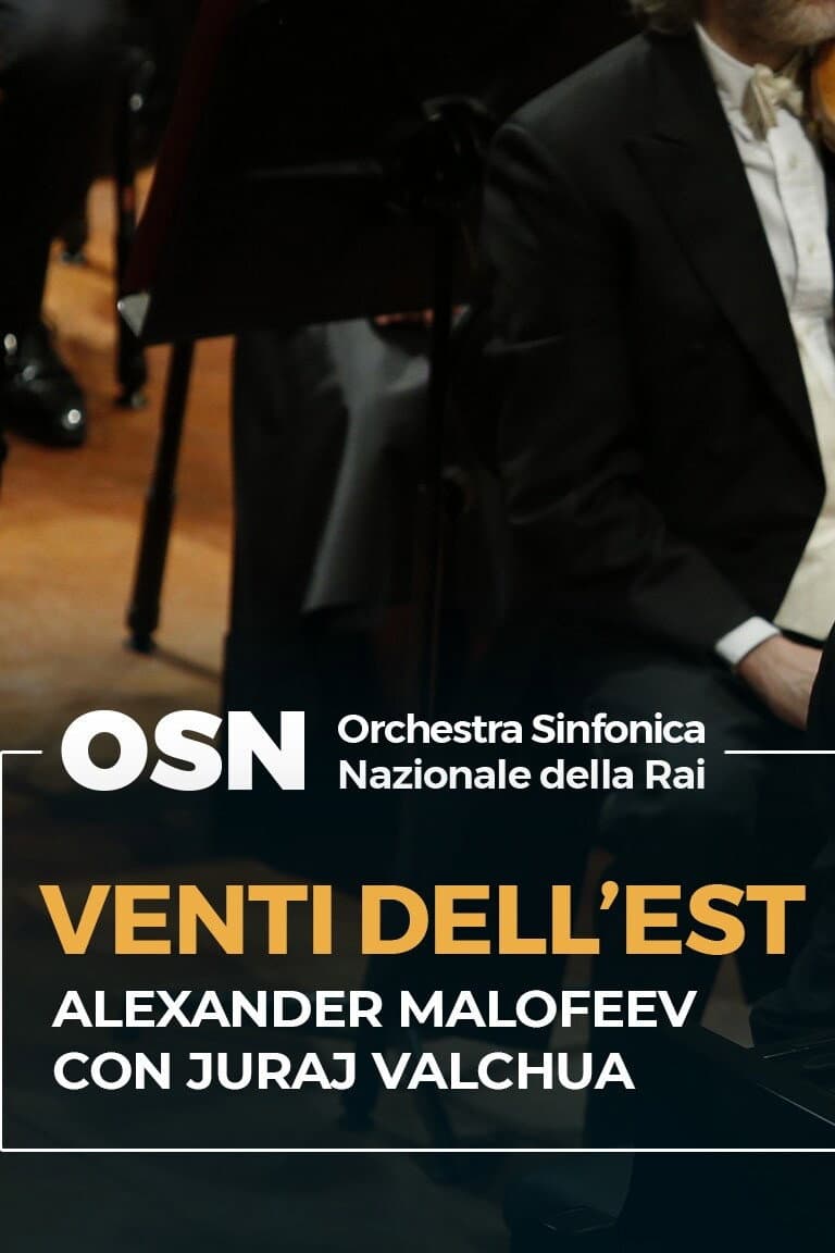 Poster di Venti dell'Est per l'Orchestra Rai
