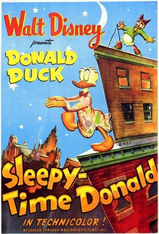 Poster di Paperino sonnambulo