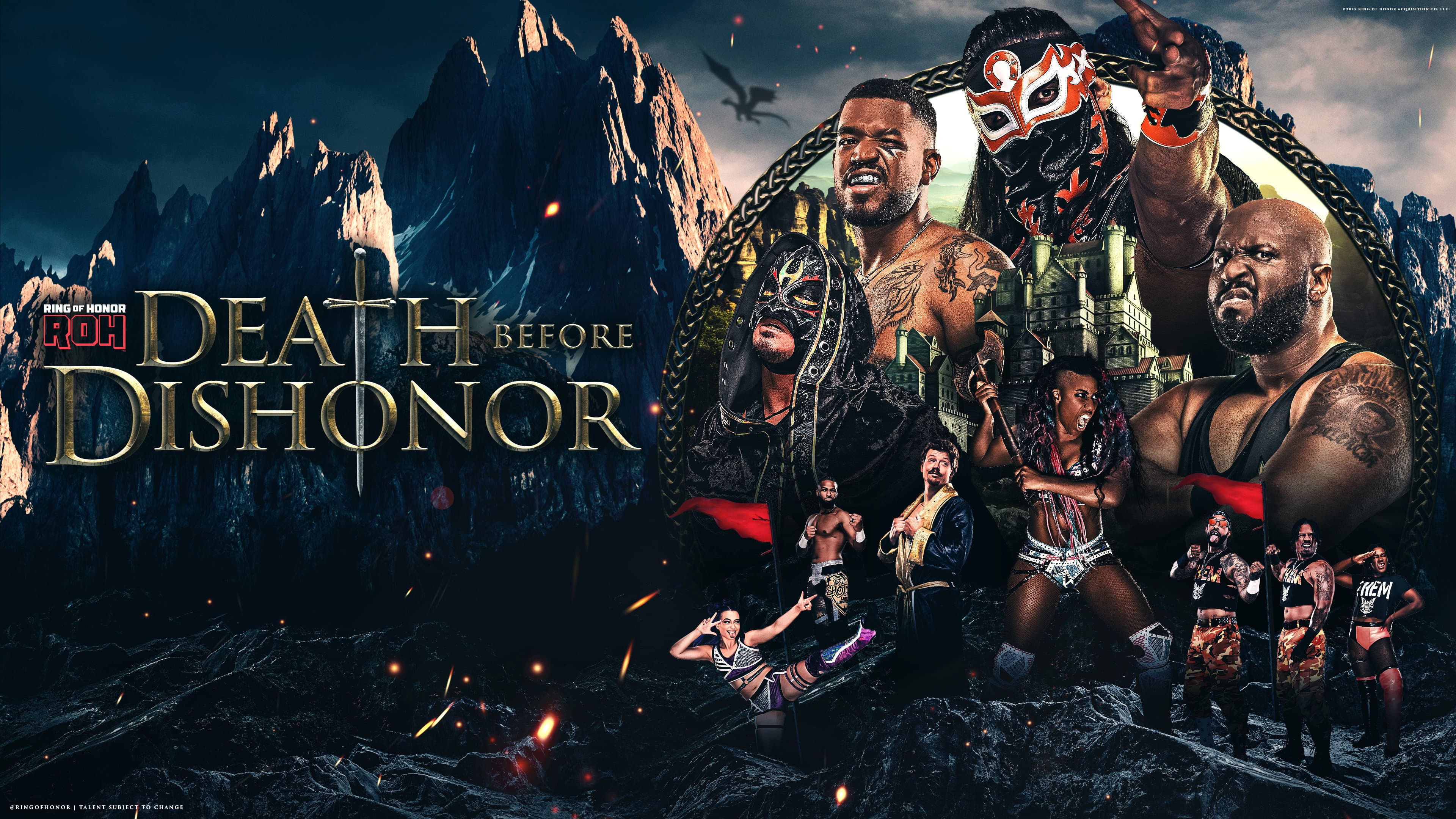 ROH Death Before Dishonor 2025 - immagine