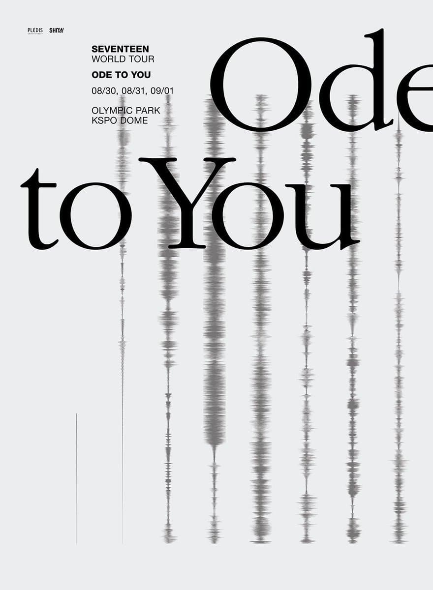 Poster di SEVENTEEN 'ODE TO YOU' IN SEOUL