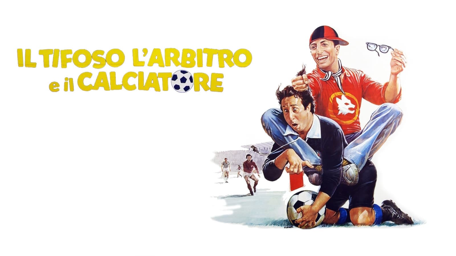 Il tifoso, l'arbitro e il calciatore - immagine