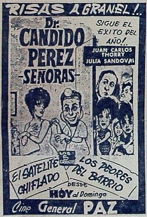 Poster di Dr. Cándido Pérez, señoras