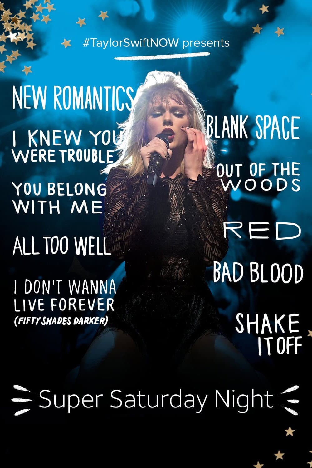Poster di Taylor Swift: Super Saturday Night Show