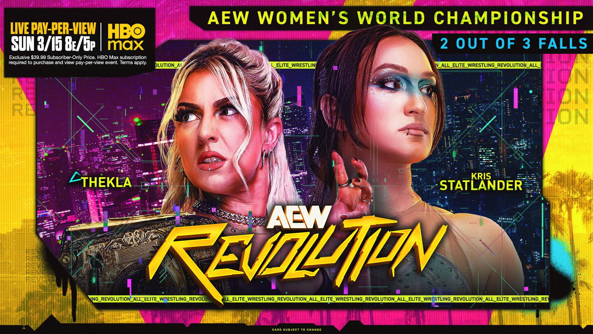AEW Revolution 2026 - immagine