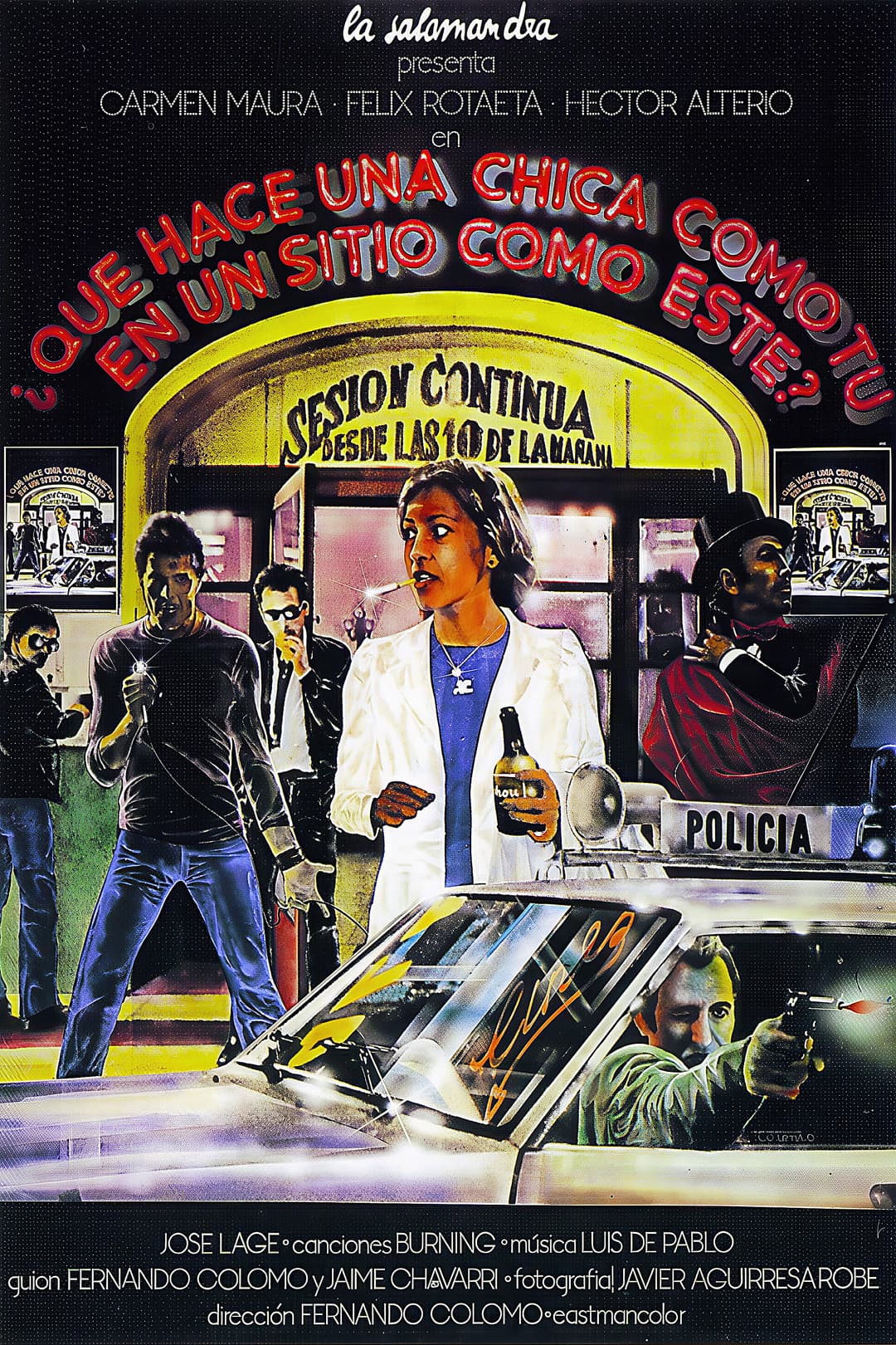 Poster di ¿Qué hace una chica como tú en un sitio como éste?