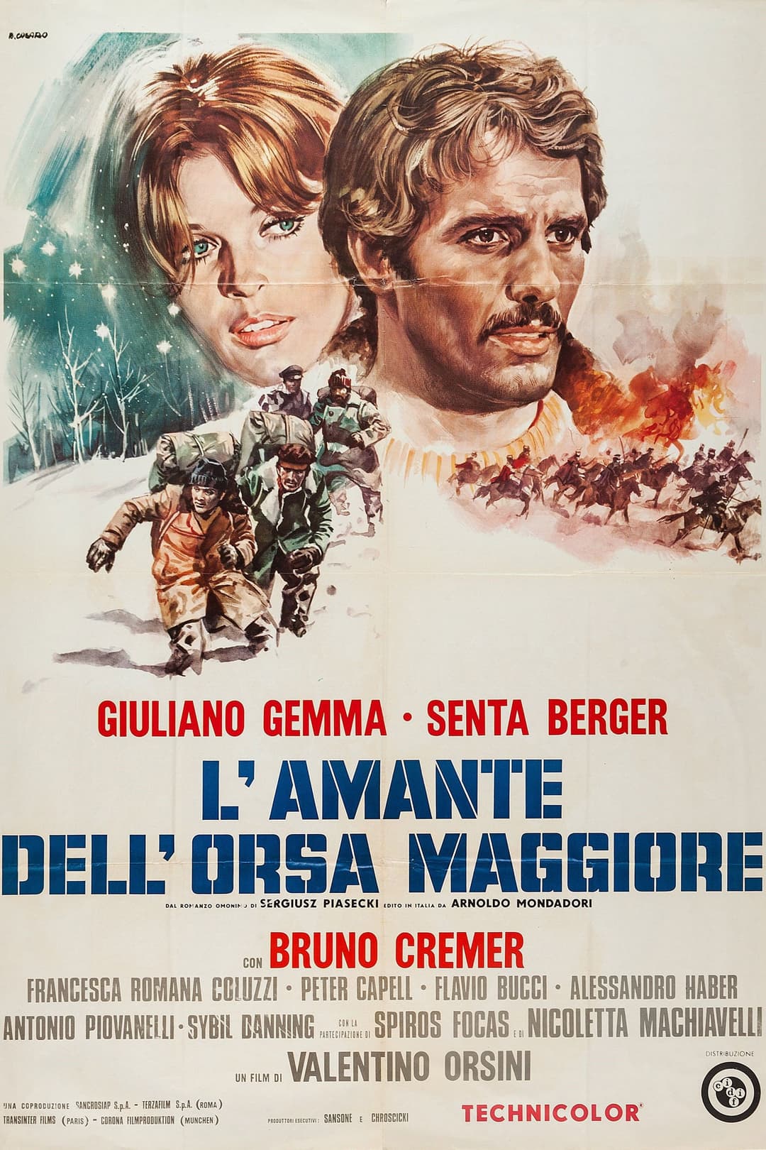 Poster di L'amante dell'Orsa Maggiore