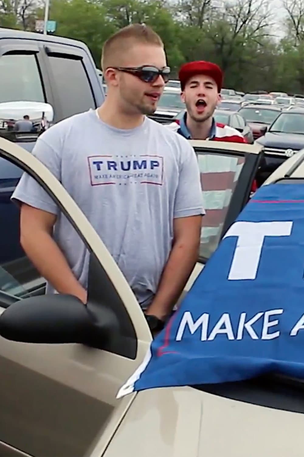 Poster di Donald Trump Parking Lot