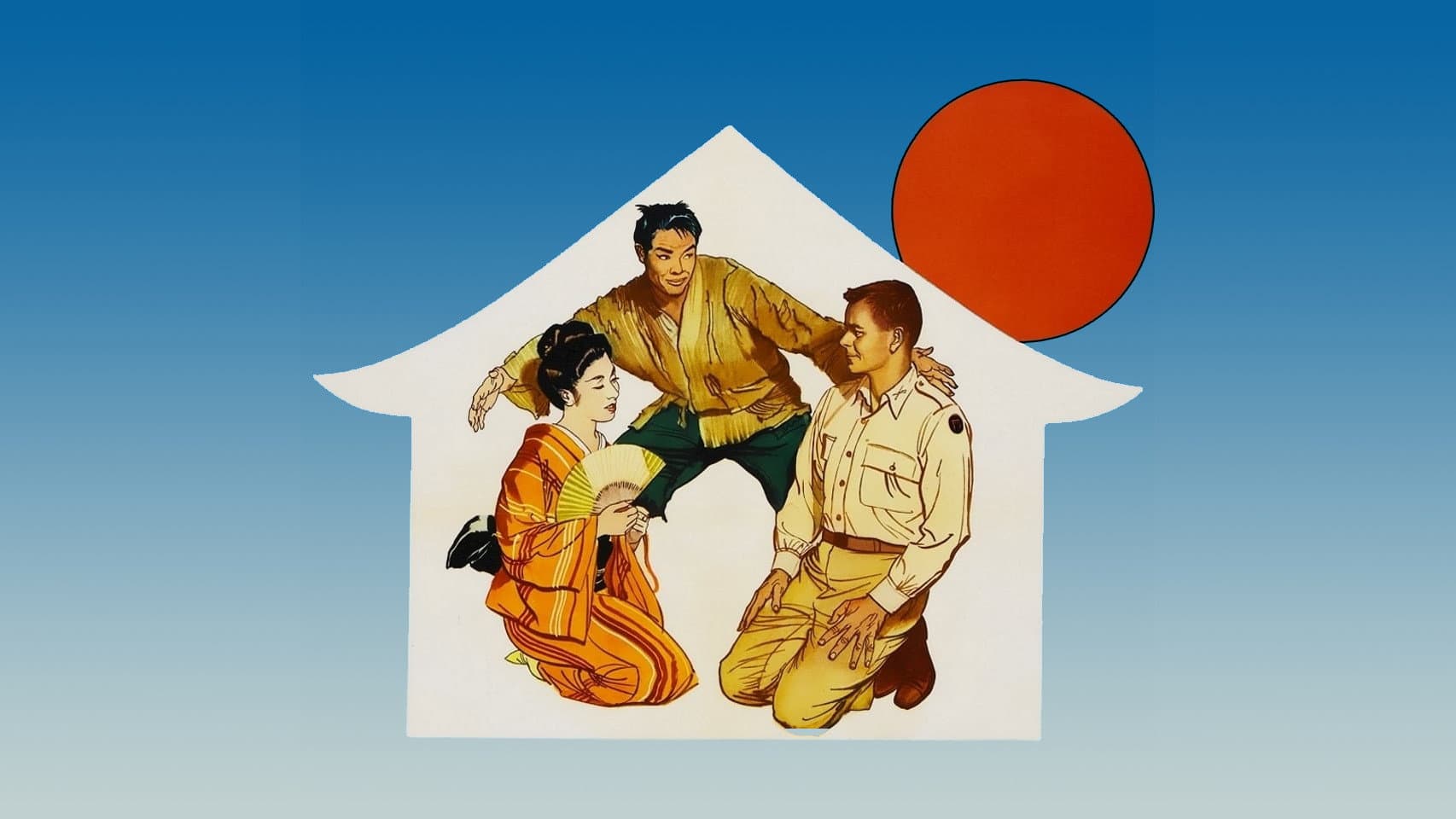 La casa da tè alla luna d'agosto - immagine